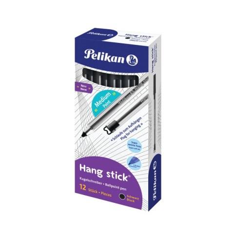 Długopis Pelikan Hang Stick K86 czarny 1,0mm (400197415) Długopis Pelikan Hang Stick K86 czarny 1,0mm (400197415)