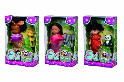 Lalka Simba Evi z dzikim zwierzątkiem [mm:] 120
