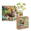 Puzzle Multigra drewniane Wielkanocny zajączek 50 el. Puzzle Multigra drewniane Wielkanocny zajączek 50 el.