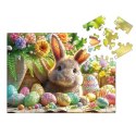 Puzzle Multigra drewniane Wielkanocny zajączek 50 el. Puzzle Multigra drewniane Wielkanocny zajączek 50 el.
