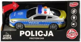 Samochód policyjny Mega Creative światło i dźwięk (552098)