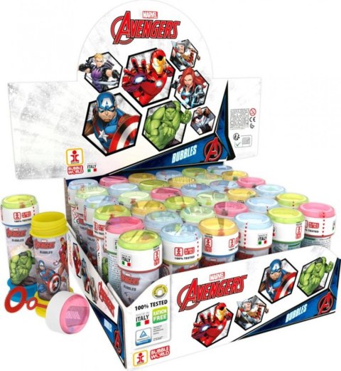 Bańki mydlane Dulcop Aavengers 60 ml (559003) Bańki mydlane Dulcop Aavengers 60 ml (559003)