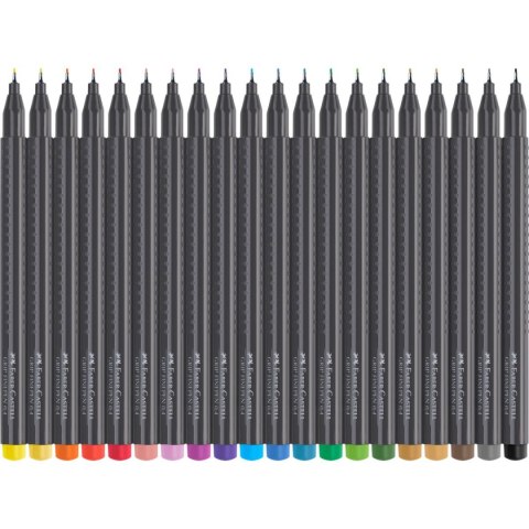 Cienkopisy Grip Faber-Castell 20 kolorów (FC151620) Cienkopisy Grip Faber-Castell 20 kolorów (FC151620)