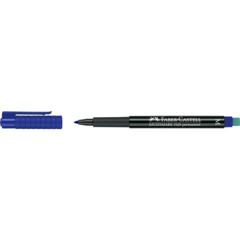 Foliopis Faber-Castell Multimark 1 mm niebieski Foliopis Faber-Castell Multimark 1 mm niebieski