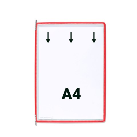 Panele prezentacyjne Tarifold A4 10 szt. czerwone (114003TR) Panele prezentacyjne Tarifold A4 10 szt. czerwone (114003TR)