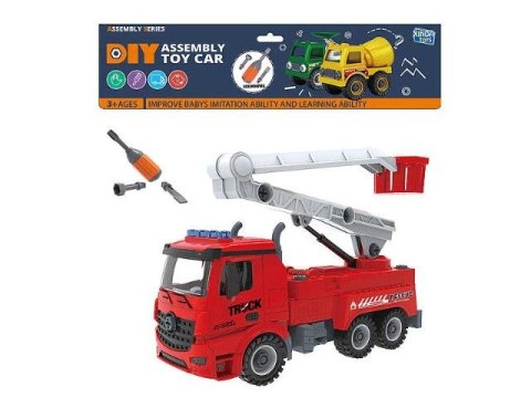 Samochód strażacki Bigtoys do skręcania (BA4392) Samochód strażacki Bigtoys do skręcania (BA4392)