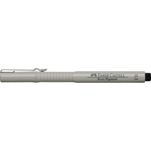 Cienkopis kreślarski Faber Castell Ecco Pigment czarny 0,3mm 1kol. (FC166399) Cienkopis kreślarski Faber Castell Ecco Pigment czarny 0,3mm 1kol. (FC166399)