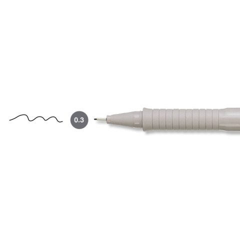 Cienkopis kreślarski Faber Castell Ecco Pigment czarny 0,3mm 1kol. (FC166399) Cienkopis kreślarski Faber Castell Ecco Pigment czarny 0,3mm 1kol. (FC166399)