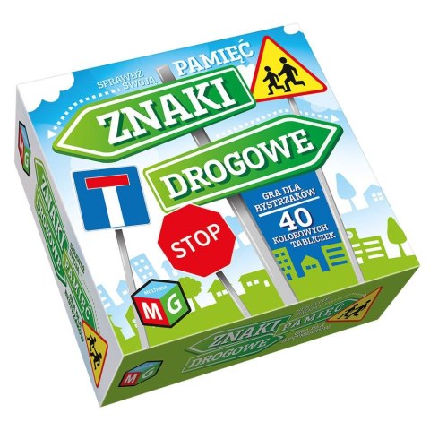 Gra edukacyjna ZNAKI DROGOWE- PAMIĘĆ Multigra Gra edukacyjna ZNAKI DROGOWE- PAMIĘĆ Multigra