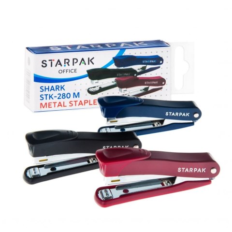 Zszywacz Starpak Office granatowy 12k (465146) Zszywacz Starpak Office granatowy 12k (465146)
