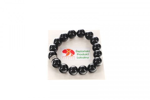 Bransoletka Mol bransoletka onyks mat 12mm Bransoletka Mol bransoletka onyks mat 12mm