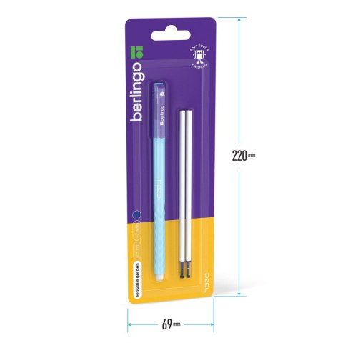 Długopis Haze wymazywalny wkład niebieski 0,5mm Berlingo (338374) Długopis Haze wymazywalny wkład niebieski 0,5mm Berlingo (338374)