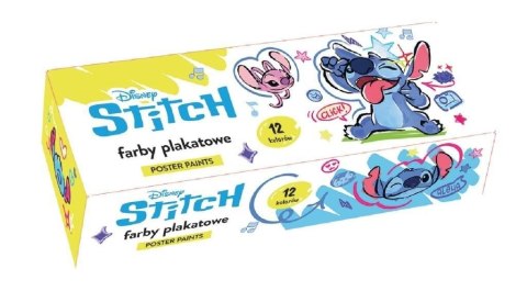 Farby plakatowe (nd) Stitch kolor: mix 20ml 12 kolor. (0842) Farby plakatowe (nd) Stitch kolor: mix 20ml 12 kolor. (0842)