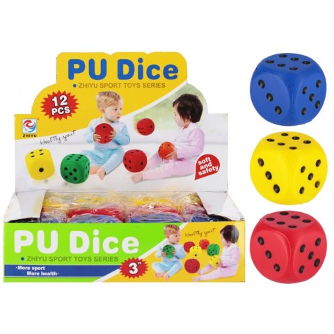 Kości do gry Mega Creative miękka 6cm (545090) Kości do gry Mega Creative miękka 6cm (545090)