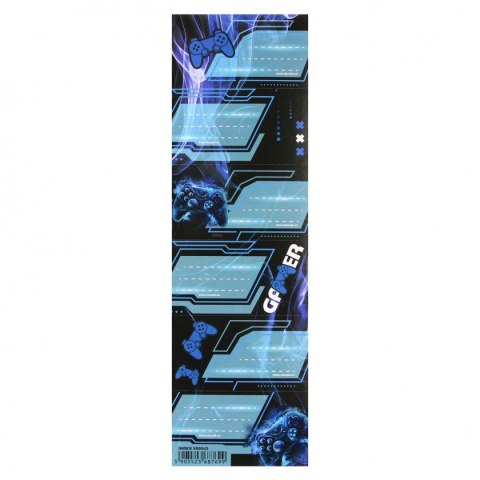 Naklejka na zeszyt Gaming pad Starpak (559543) Naklejka na zeszyt Gaming pad Starpak (559543)
