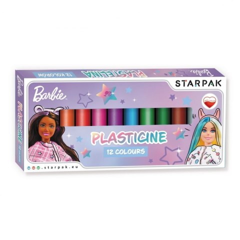 Plastelina 12 kol. Barbie mix Starpak (513956) Plastelina 12 kol. Barbie mix Starpak (513956)