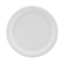 Talerz jednorazowy Arpex okrągły papier śr. 230mm 100 szt (D9202)