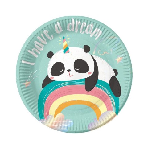 Talerz jednorazowy Godan Panda 18 cm/6 sztuk papier śr. 180mm 6 szt (PF-TRP7) Talerz jednorazowy Godan Panda 18 cm/6 sztuk papier śr. 180mm 6 szt (PF-TRP7)
