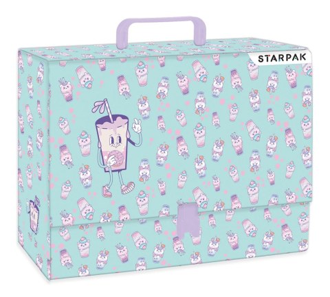 Teczka z szerokim grzbietem na klips BUBBLETEA A4 różne Starpak (559318) Teczka z szerokim grzbietem na klips BUBBLETEA A4 różne Starpak (559318)