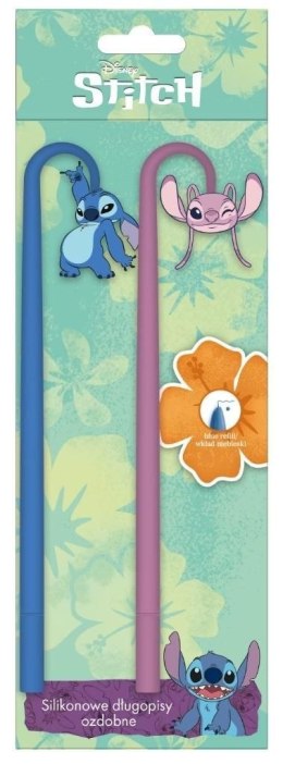 Długopis Beniamin Stitch silikonowy niebieski 0,5mm