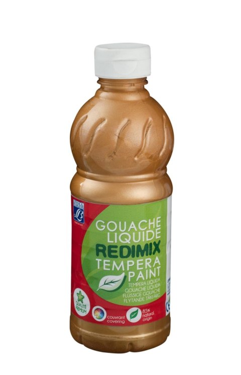 Farba tempera Lefranc&Bourgeois REDIMIX kolor: złoty 500ml 1 kolor. (188341) Farba tempera Lefranc&Bourgeois REDIMIX kolor: złoty 500ml 1 kolor. (188341)