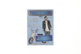 Kartka składana Ev-corp Comic Urodzinowy dla chłopaka B6 (STKC-009)