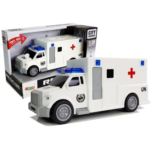 Ambulans Best Way światło i dźwięk (6698) Ambulans Best Way światło i dźwięk (6698)