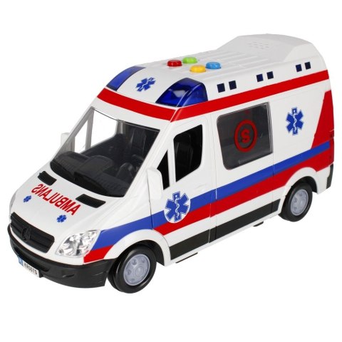 Ambulans Mega Creative 26cm światło i dźwięk (522124) Ambulans Mega Creative 26cm światło i dźwięk (522124)