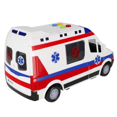Ambulans Mega Creative 26cm światło i dźwięk (522124) Ambulans Mega Creative 26cm światło i dźwięk (522124)
