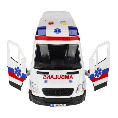 Ambulans Mega Creative 26cm światło i dźwięk (522124) Ambulans Mega Creative 26cm światło i dźwięk (522124)