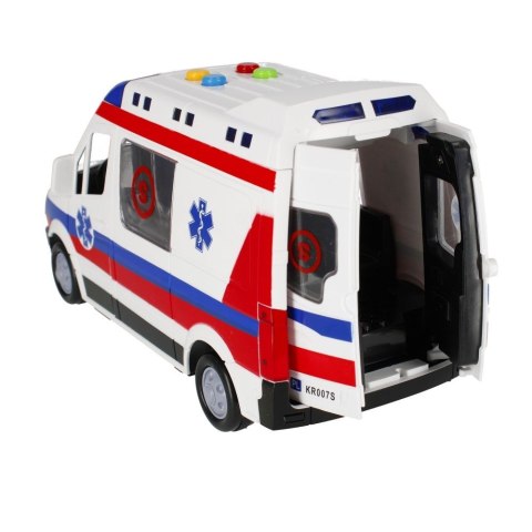 Ambulans Mega Creative 26cm światło i dźwięk (522124) Ambulans Mega Creative 26cm światło i dźwięk (522124)