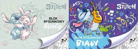Blok rysunkowy Beniamin Stitch A4 biały 20k (0415) Blok rysunkowy Beniamin Stitch A4 biały 20k (0415)