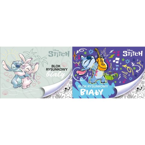 Blok rysunkowy Beniamin Stitch A4 biały 20k (0415) Blok rysunkowy Beniamin Stitch A4 biały 20k (0415)