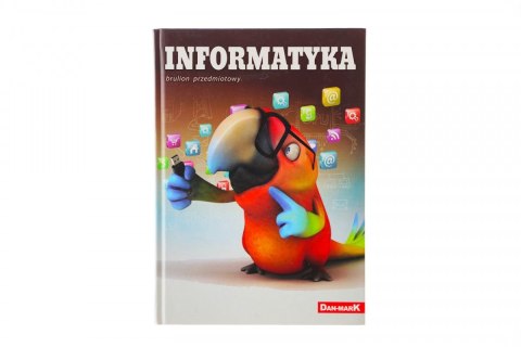Brulion Dan-Mark Informatyka A5 96k. krata Brulion Dan-Mark Informatyka A5 96k. krata