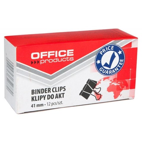 Klip Office Products 41mm czarny (18095119-05) Klip Office Products 41mm czarny (18095119-05)
