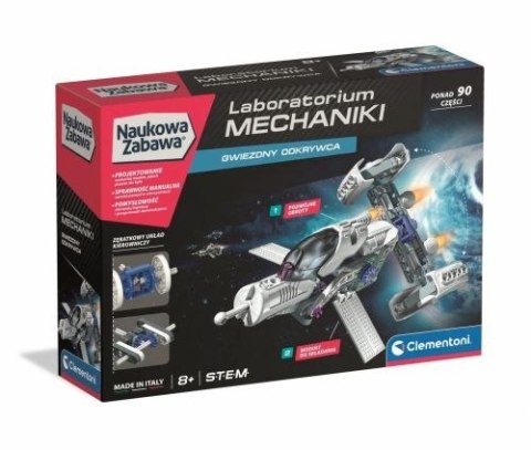 Klocki konstrukcyjne Clementoni Laboratorium Mechaniki Gwiezdny odkrywca (CLM50251)