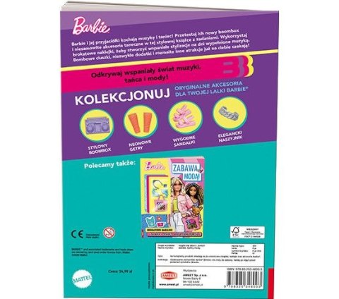 Książeczka edukacyjna Ameet Barbie™. Zabawa modą! (fla 1102) Książeczka edukacyjna Ameet Barbie™. Zabawa modą! (fla 1102)