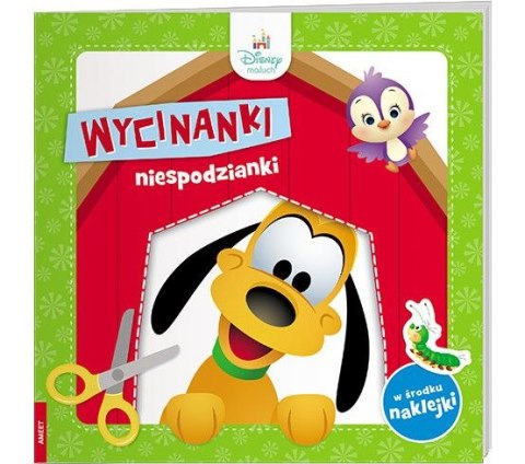 Książeczka edukacyjna Ameet Disney Maluch. Wycinanki niespodzianki (WYC 9202) Książeczka edukacyjna Ameet Disney Maluch. Wycinanki niespodzianki (WYC 9202)