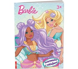 Książka dla dzieci Ameet Barbie™. Kolorowanka z Naklejkami (NA-1404)