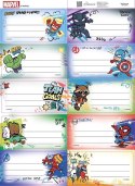 Naklejka na zeszyt Beniamin Avengers Naklejka na zeszyt Beniamin Avengers