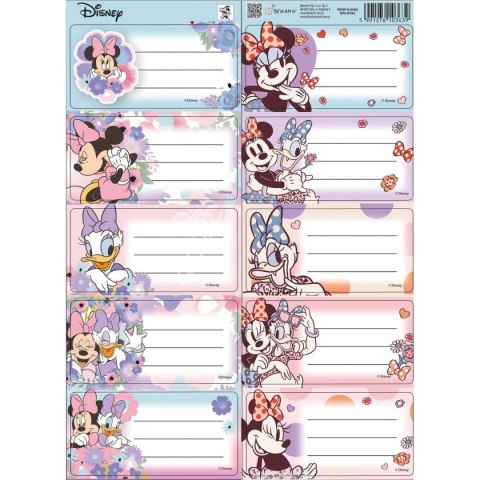 Naklejka na zeszyt Beniamin Minnie Mouse Naklejka na zeszyt Beniamin Minnie Mouse
