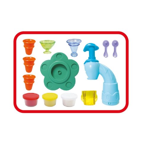 Zestaw kreatywny Ciasto-masa lodziarnia Smily Play (SP83686) Zestaw kreatywny Ciasto-masa lodziarnia Smily Play (SP83686)