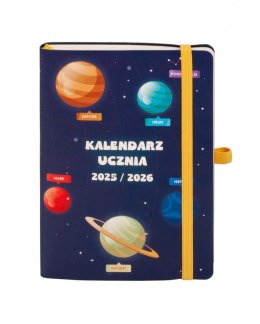 Kalendarz książkowy (terminarz) Antra UCZNIA KOSMOS B6 (2025/2026)