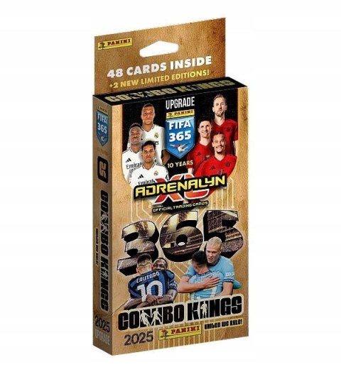 Karty Panini FIFA 365 2025 UPGRADE COMBO KINGS (02466) 48 sztuk Karty Panini FIFA 365 2025 UPGRADE COMBO KINGS (02466) 48 sztuk