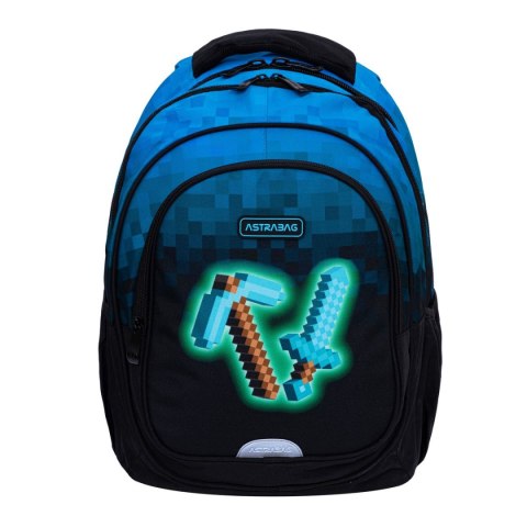 Plecak Astra Astrabag Blue Pixel (502024093) Plecak Astra Astrabag Blue Pixel (502024093)