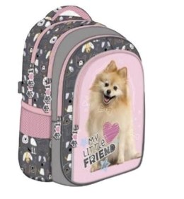 Plecak St.Majewski MLF SWEET POMERANIAN 4 KOMORY (bpl-58)