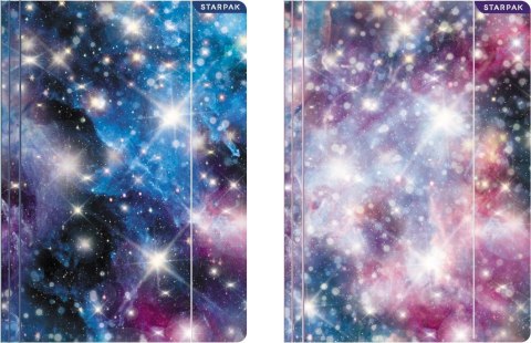 Teczka kartonowa na gumkę GALAXY A4 mix Starpak (512105) Teczka kartonowa na gumkę GALAXY A4 mix Starpak (512105)