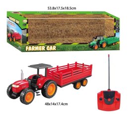 Traktor Lean farmerski RC czerwony (22934)