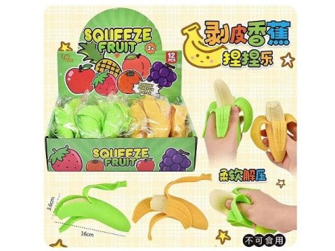 Gniotek Bigtoys banan 16cm (BZ0897)