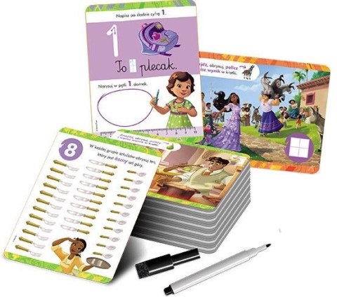 Książeczka edukacyjna Ameet Disney Uczy. Cyfry. Karty (UMK 9301) Książeczka edukacyjna Ameet Disney Uczy. Cyfry. Karty (UMK 9301)
